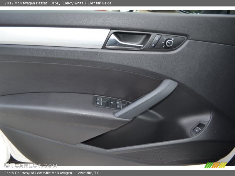 Candy White / Cornsilk Beige 2012 Volkswagen Passat TDI SE