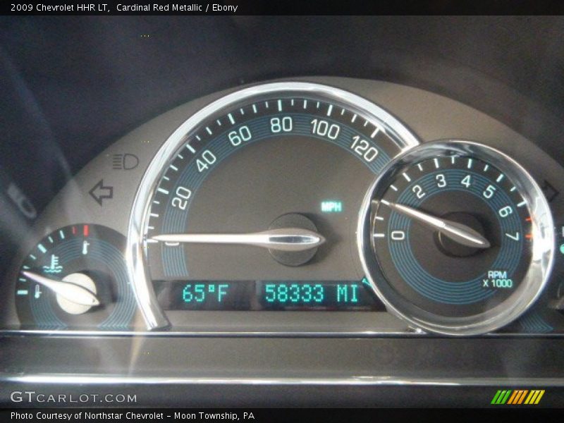 Cardinal Red Metallic / Ebony 2009 Chevrolet HHR LT