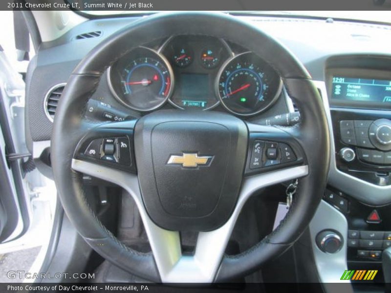 Summit White / Jet Black 2011 Chevrolet Cruze LT