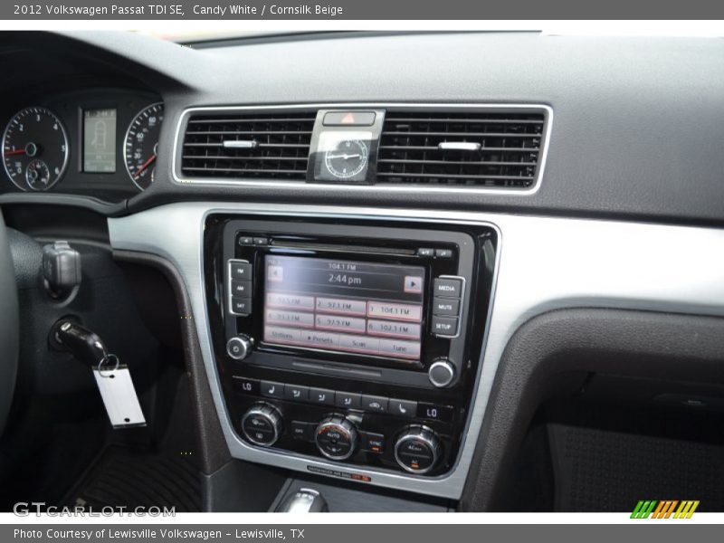 Candy White / Cornsilk Beige 2012 Volkswagen Passat TDI SE