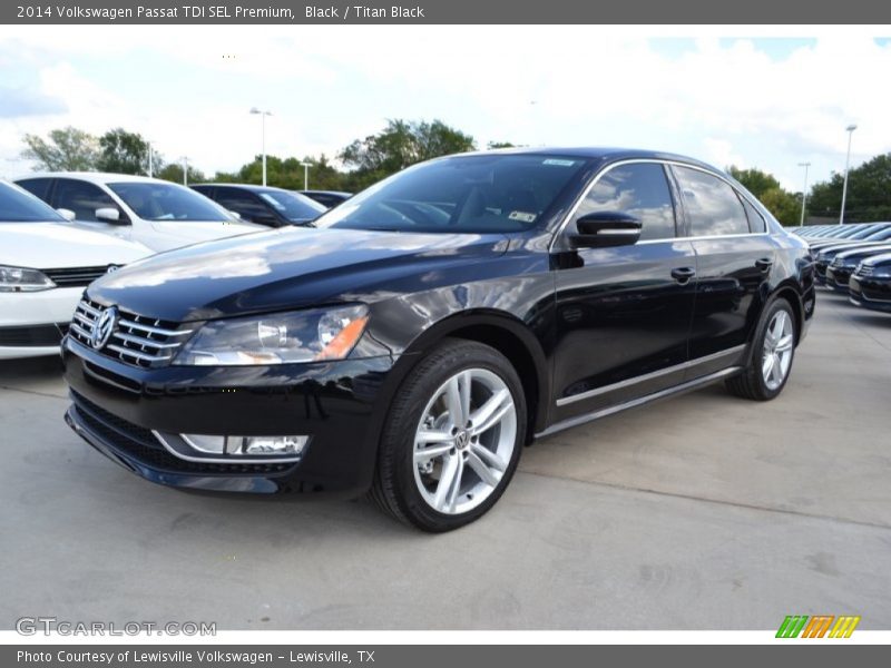 Black / Titan Black 2014 Volkswagen Passat TDI SEL Premium