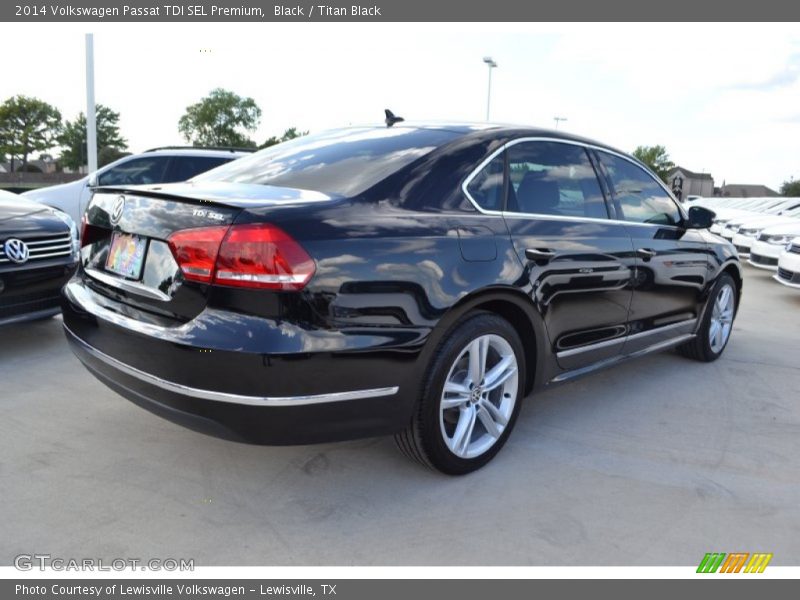 Black / Titan Black 2014 Volkswagen Passat TDI SEL Premium