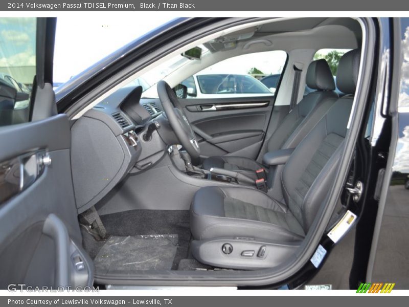 Black / Titan Black 2014 Volkswagen Passat TDI SEL Premium