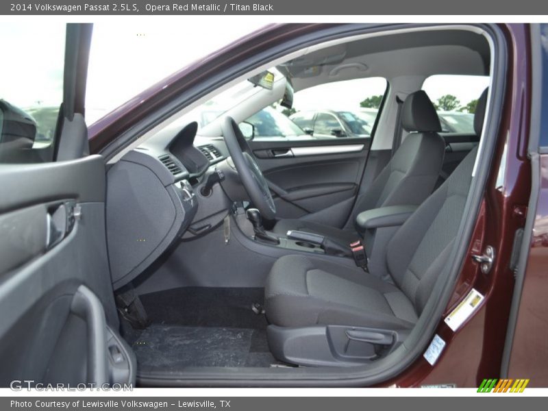 Opera Red Metallic / Titan Black 2014 Volkswagen Passat 2.5L S