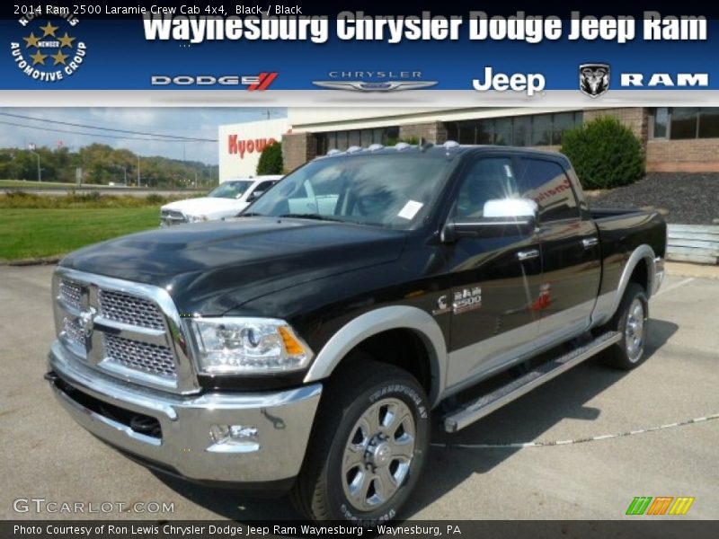 Black / Black 2014 Ram 2500 Laramie Crew Cab 4x4