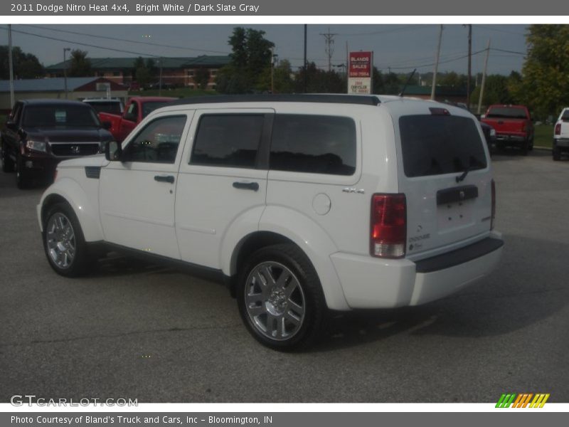 Bright White / Dark Slate Gray 2011 Dodge Nitro Heat 4x4