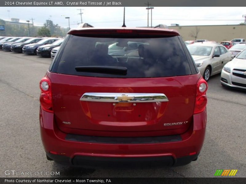 Crystal Red Tintcoat / Jet Black 2014 Chevrolet Equinox LT AWD