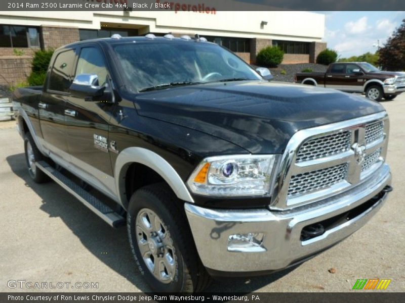 Black / Black 2014 Ram 2500 Laramie Crew Cab 4x4