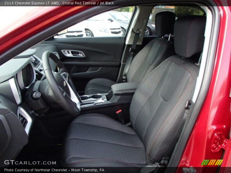 Crystal Red Tintcoat / Jet Black 2014 Chevrolet Equinox LT AWD