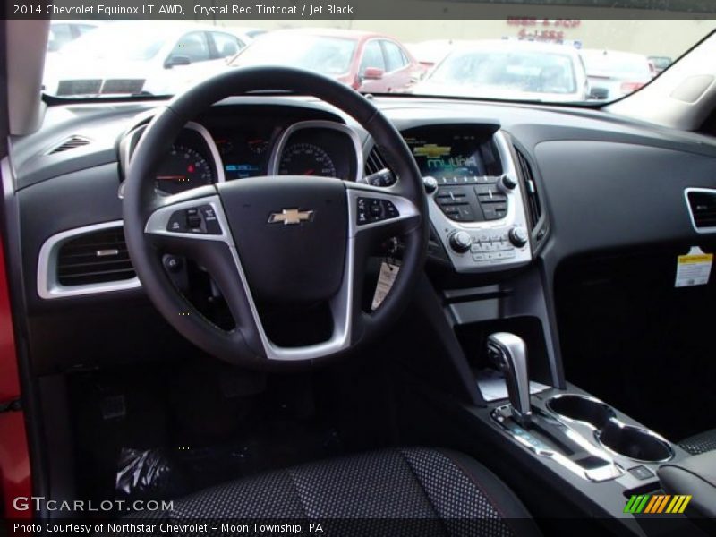 Crystal Red Tintcoat / Jet Black 2014 Chevrolet Equinox LT AWD