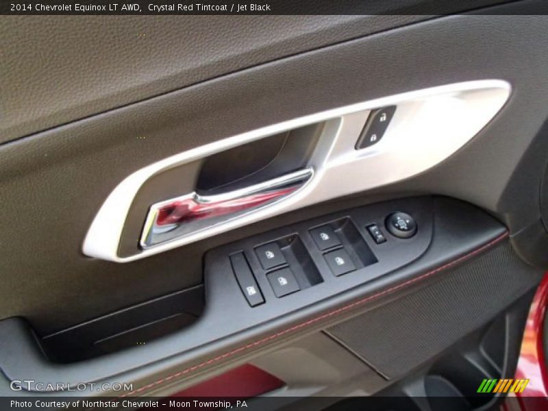 Crystal Red Tintcoat / Jet Black 2014 Chevrolet Equinox LT AWD
