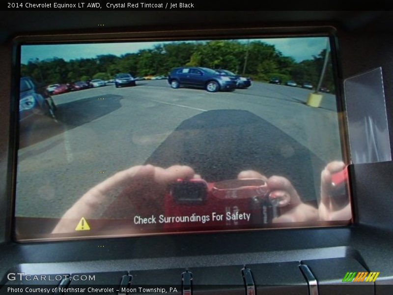 Crystal Red Tintcoat / Jet Black 2014 Chevrolet Equinox LT AWD