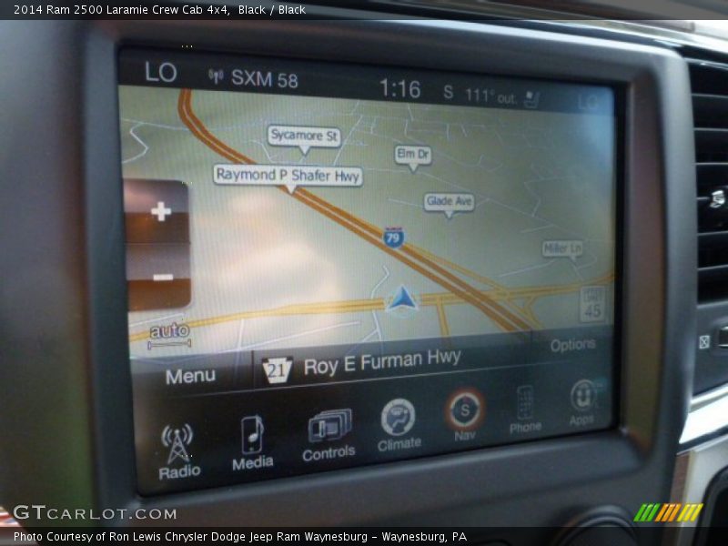 Black / Black 2014 Ram 2500 Laramie Crew Cab 4x4