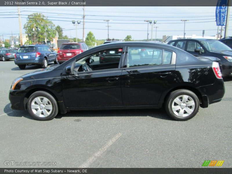 Super Black / Charcoal 2012 Nissan Sentra 2.0