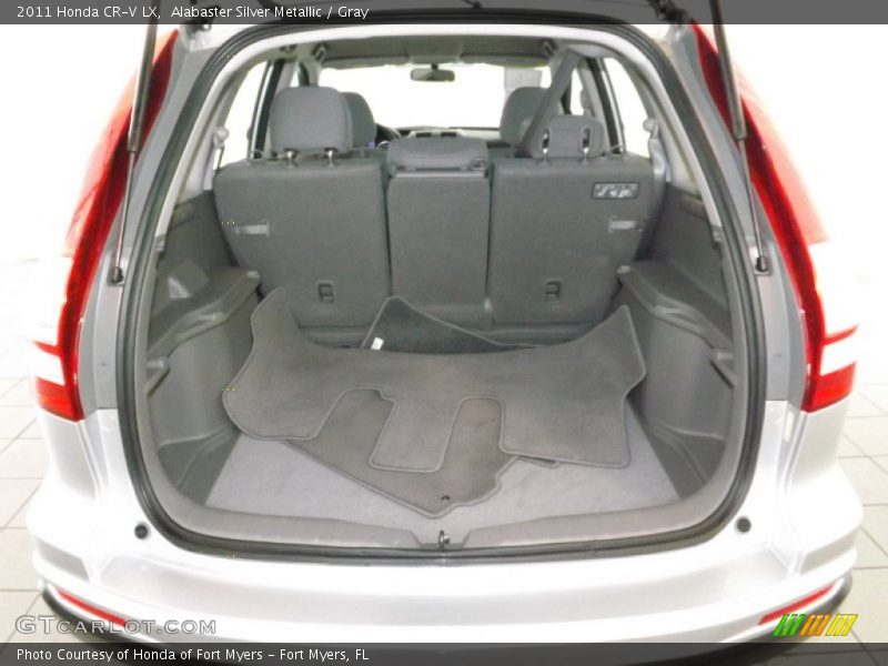 Alabaster Silver Metallic / Gray 2011 Honda CR-V LX