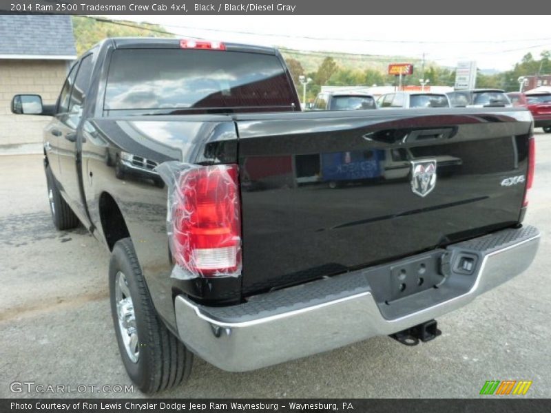 Black / Black/Diesel Gray 2014 Ram 2500 Tradesman Crew Cab 4x4