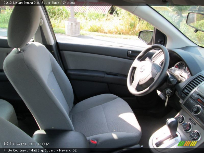 Super Black / Charcoal 2012 Nissan Sentra 2.0