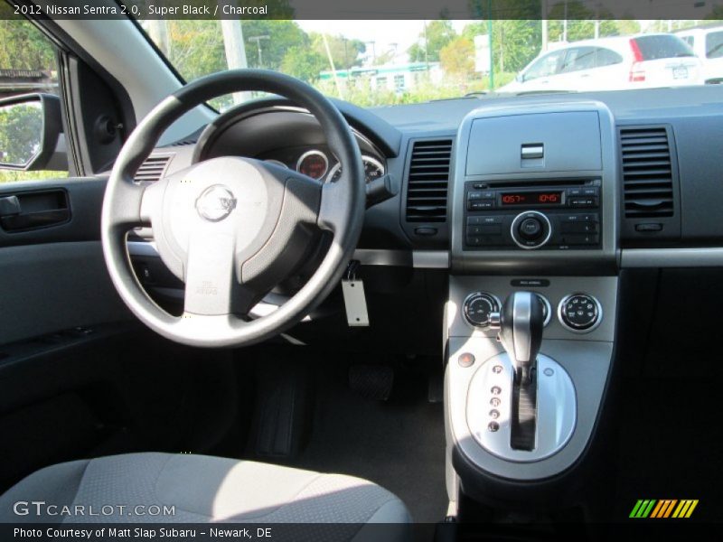 Super Black / Charcoal 2012 Nissan Sentra 2.0