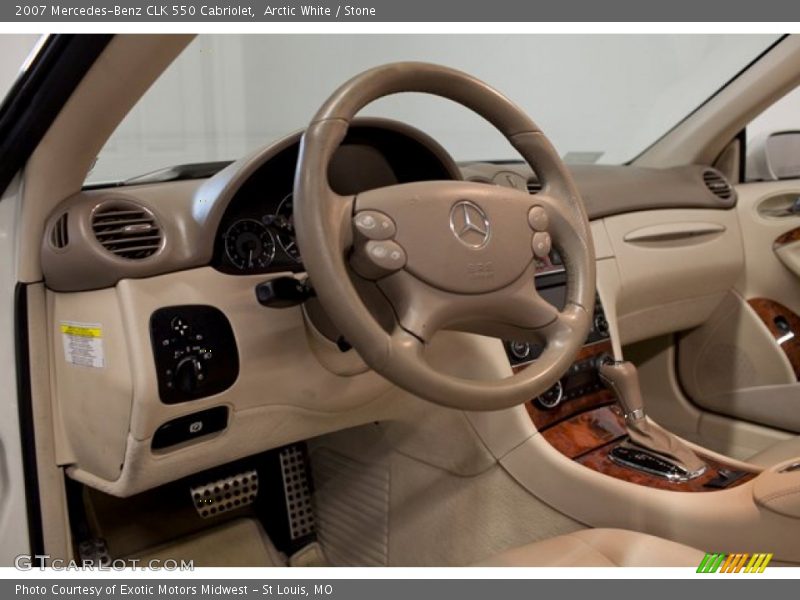  2007 CLK 550 Cabriolet Steering Wheel