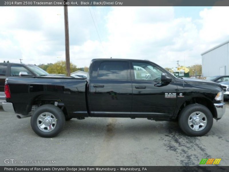 Black / Black/Diesel Gray 2014 Ram 2500 Tradesman Crew Cab 4x4