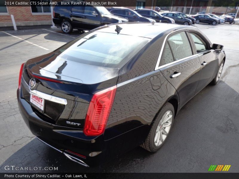 Black Raven / Jet Black/Jet Black 2014 Cadillac CTS Sedan AWD