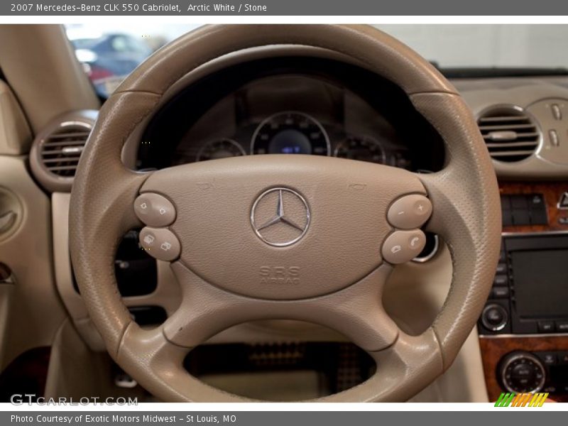  2007 CLK 550 Cabriolet Steering Wheel