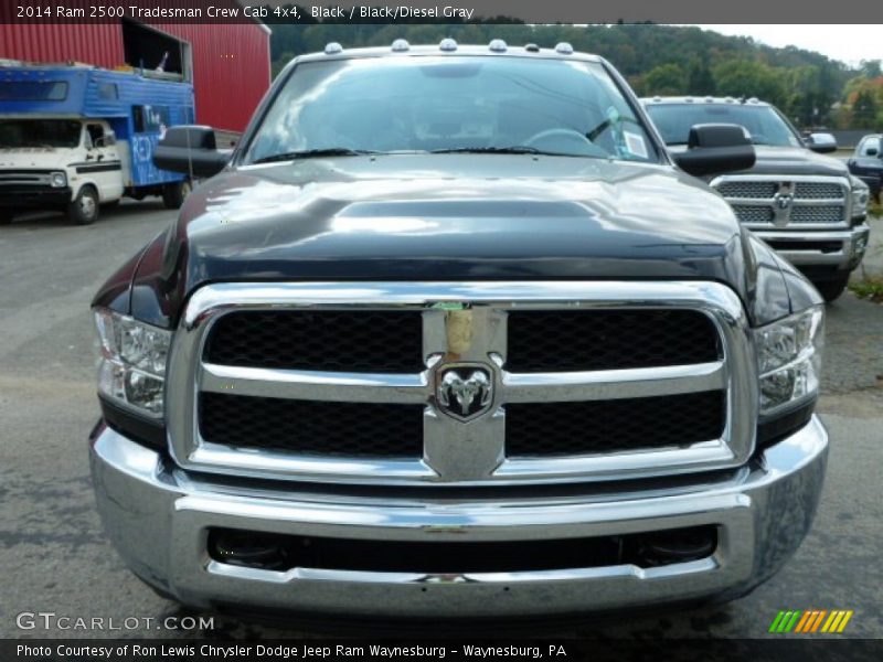 Black / Black/Diesel Gray 2014 Ram 2500 Tradesman Crew Cab 4x4