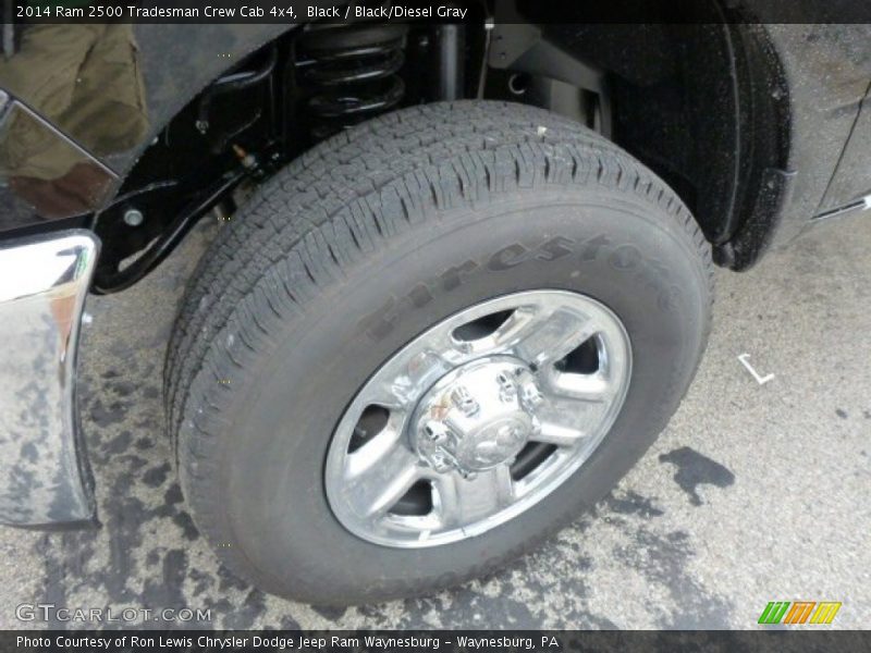 Black / Black/Diesel Gray 2014 Ram 2500 Tradesman Crew Cab 4x4