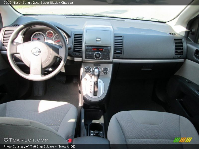 Super Black / Charcoal 2012 Nissan Sentra 2.0