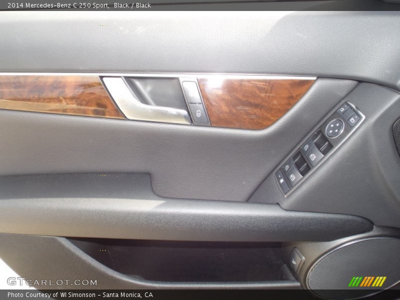 Black / Black 2014 Mercedes-Benz C 250 Sport