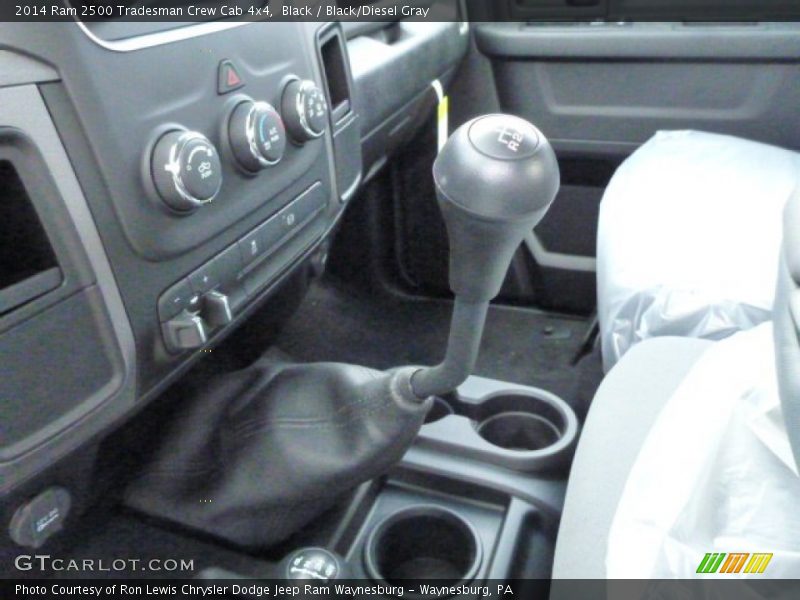 Black / Black/Diesel Gray 2014 Ram 2500 Tradesman Crew Cab 4x4