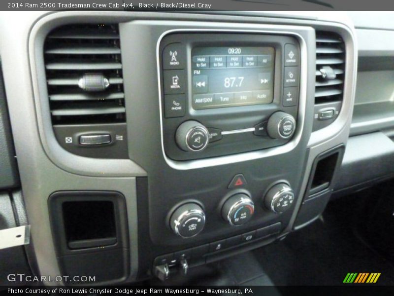 Black / Black/Diesel Gray 2014 Ram 2500 Tradesman Crew Cab 4x4