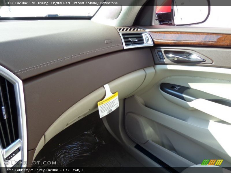 Crystal Red Tintcoat / Shale/Brownstone 2014 Cadillac SRX Luxury