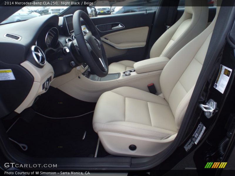  2014 CLA 250 Beige Interior