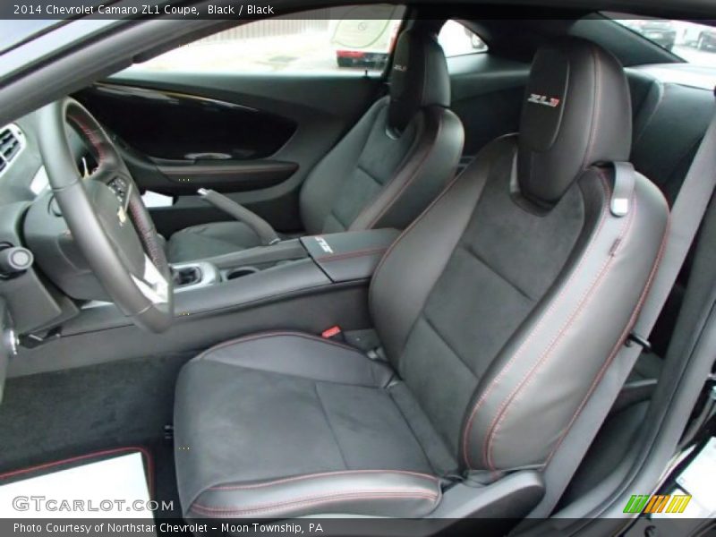 Front Seat of 2014 Camaro ZL1 Coupe
