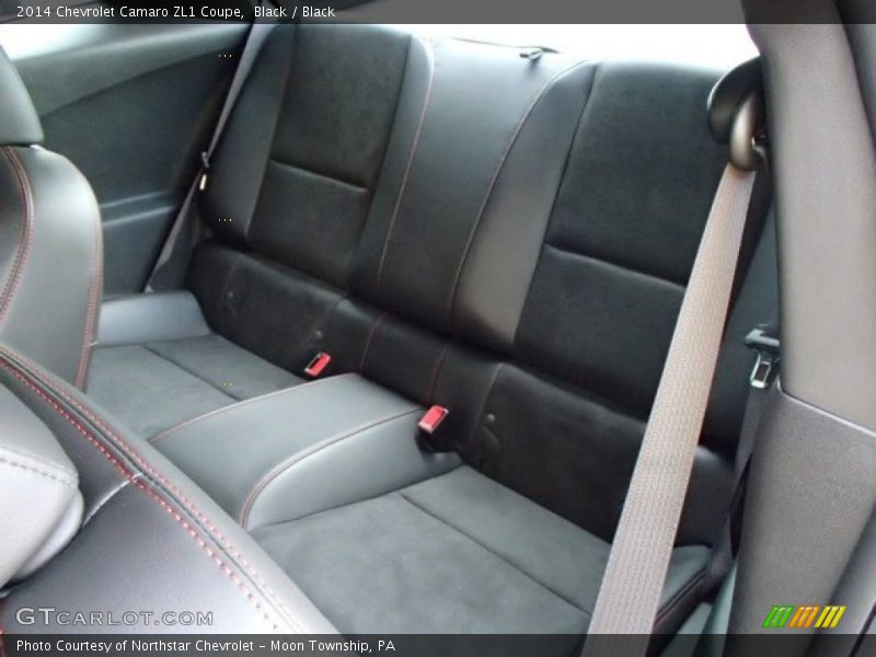 Rear Seat of 2014 Camaro ZL1 Coupe