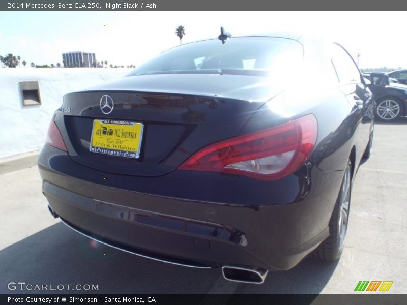 Night Black / Ash 2014 Mercedes-Benz CLA 250