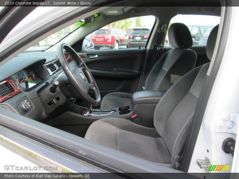 Summit White / Ebony 2010 Chevrolet Impala LT