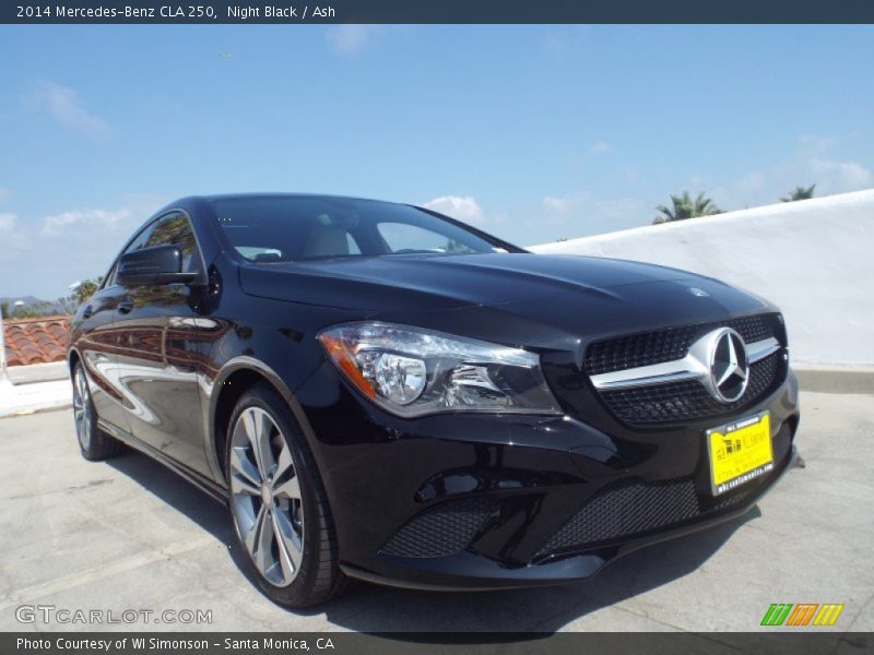 Night Black / Ash 2014 Mercedes-Benz CLA 250