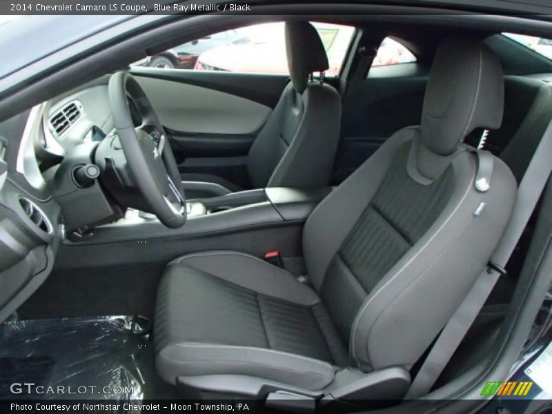Blue Ray Metallic / Black 2014 Chevrolet Camaro LS Coupe