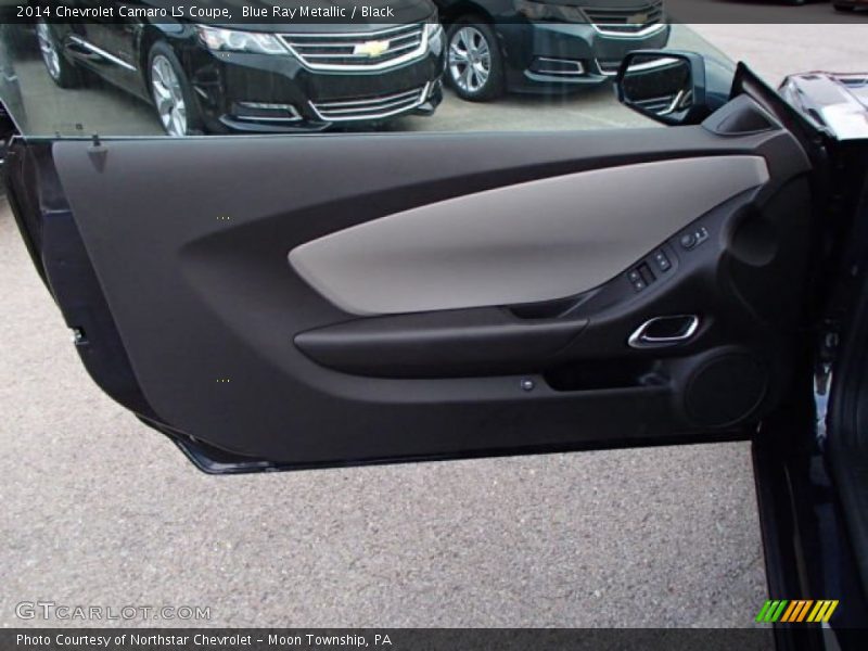 Blue Ray Metallic / Black 2014 Chevrolet Camaro LS Coupe