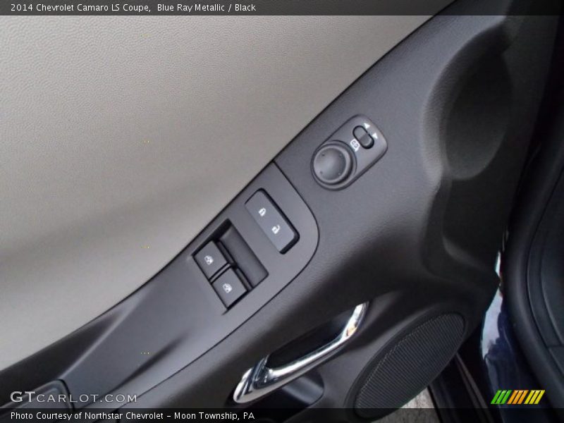 Blue Ray Metallic / Black 2014 Chevrolet Camaro LS Coupe