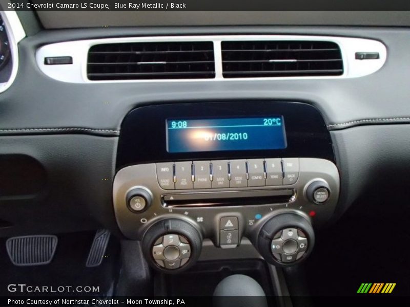 Blue Ray Metallic / Black 2014 Chevrolet Camaro LS Coupe