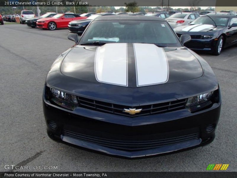 Black / Black 2014 Chevrolet Camaro LS Coupe
