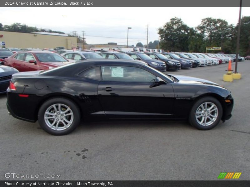 Black / Black 2014 Chevrolet Camaro LS Coupe