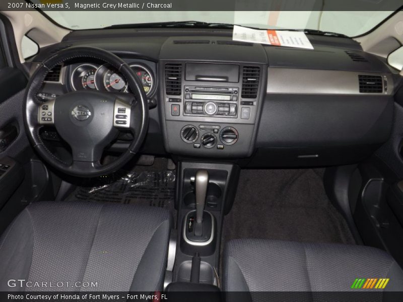 Magnetic Grey Metallic / Charcoal 2007 Nissan Versa S