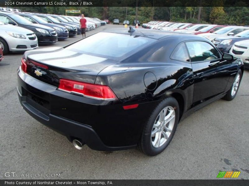 Black / Black 2014 Chevrolet Camaro LS Coupe
