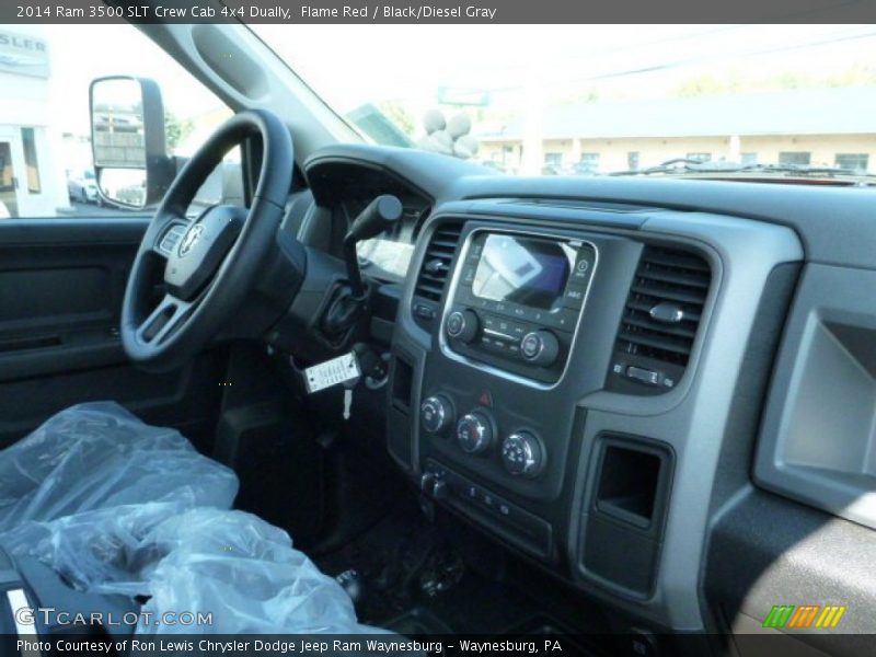 Dashboard of 2014 3500 SLT Crew Cab 4x4 Dually