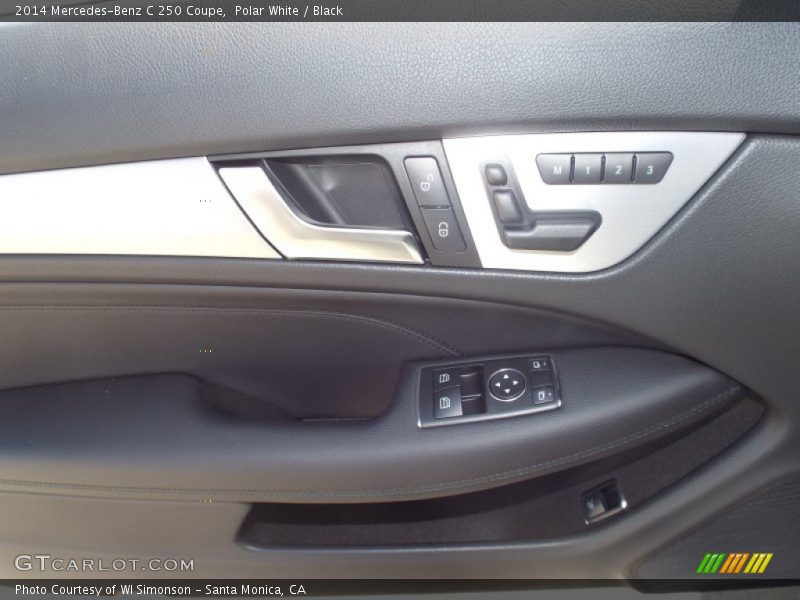 Polar White / Black 2014 Mercedes-Benz C 250 Coupe