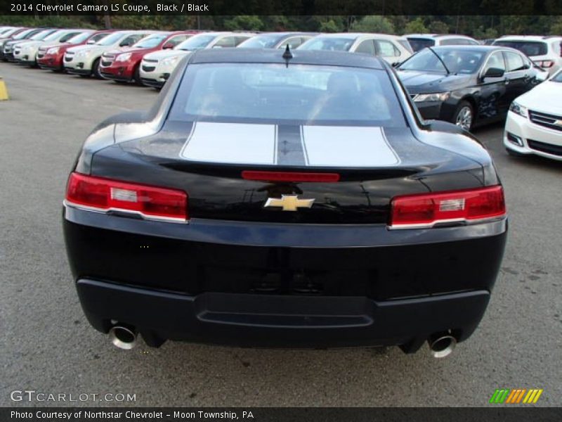 Black / Black 2014 Chevrolet Camaro LS Coupe